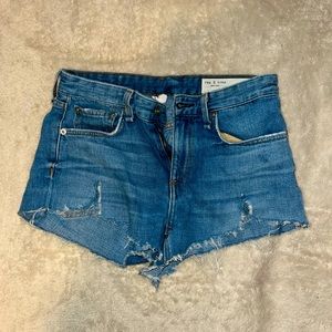 Rag and bone denim shorts